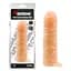 Насадка на пеніс Super Me Perfact Sleeve With Ball Strap 17.5 см тілесний - мініатюра 2