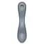 Вакуумний стимулятор клітора з вібрацією Satisfyer Curvy Trinity 1 сірий - мініатюра 4