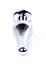 Анальна пробка B-Series HeavyFun Jewellery Silver Plug 9.5 см (зелений) - мініатюра 4