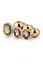 Анальна пробка Gleaming Love Multicolour Plug Set 3 шт. (мульті) - мініатюра 3