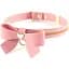 Повідець Lockink Sevanda Love Heart Butterfly LeaTher Collar Set - Pink - мініатюра 2