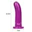 Фалоімітатор LoveToy Holy Dong 6" 17 см фіолетовий - мініатюра 7