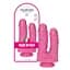 Подвійний фалоімітатор Toyz4lovers Romolo e Remo 7.5" 18.5 см (рожевий) - мініатюра 5