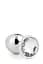 Анальна пробка Gleaming Love Silver Plug Medium 8.3 см (прозорий) - мініатюра 7