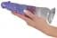 Фалоімітатор Crystal Clear Dildo 22.5 см мульти - мініатюра 5