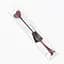 Ляскалка Liebe Seele Wine Red Riding Crop With Heart-Shape Tip - мініатюра 4