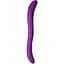 Подвійний фалоімітатор Wooomy Twoooney Semirealistic Double Dong Purple, діаметр 3 та 3,8 см - мініатюра 1