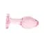Анальна пробка EasyToys Anal Plug Glass M 8.3 см (рожевий) - мініатюра 7