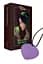 Вибратор для клитора FairyGasm PleasureStone 5.5 см фиолетовый - миниатюра 6