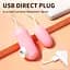 Подвійне вакуумне віброяйце "Вуманайзер" з USB-проводом 10 режимів - Вібратори - мініатюра 2