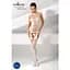 Бодістокінг Passion BS056 White, комбінезон, імітація панчох - мініатюра 2