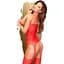 Бодістокінг з вирізом на животику Penthouse - Hot Nightfall Red S/L - мініатюра 2