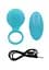 Віброкільце Toy Joy Happiness Tickle Brush C-Ring 8.2 см блакитний - мініатюра 5