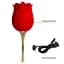 Кліторальний стимулятор Pretty Love Rose Lover Licking Stimulator 14.2 см червоний - мініатюра 7