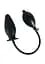 Анальна пробка True Black Inflatable Anal Plug 11.5 см (чорний) - мініатюра 3