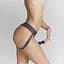 Трусики для страпона Strap-On-Me Harnais Lingerie Unique - One Size - Grey - мініатюра 3