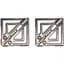 Затискачі для сосків з легкої підвіскою Lockink Adjustable Nipple Clamps With Light Pendant - Grey - мініатюра 3