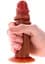 Фалоімітатор Get Real Skin Foreskin Dong 16 см (коричневий) - мініатюра 9