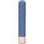 Вібратор Loveline Ribbed Mini 14.1 см синій - мініатюра 1