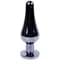 Анальна пробка B-Series HeavyFun Dark Silver 9.5 см (синій) - мініатюра 1