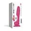 Реалістичний фалоімітатор Strap-On-Me Sliding Skin Realistic Dildo Fuchsia - M, ефект рухомий до - мініатюра 7