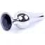 Анальна пробка Boss Of Toys Boss Series - Jewellery Silver Butt Plug Black, BS6400074, Срібний / Чорний - мініатюра 1