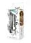 Анальна пробка Jewellery Silver Plug Clear L 10.5 см (синій) - мініатюра 8