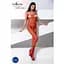 Бодістокінг Passion BS071 Red, комбінезон на бретелях - мініатюра 2