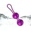 Вагинальные шарики B - Series Fox Kegel Balls Set (фиолетовый) - миниатюра 3