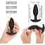 Анальная пробка Dorcel Spiral Plug диаметр 3 см силикон - миниатюра 2