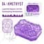 Мастурбатор Tenga Uni 04 Amethyst фіолетовий - мініатюра 2