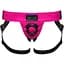 Труси для страпона Strap-On-Me Leatherette Harness Curious Fuchsia - мініатюра 1