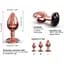 Анальна пробка Dorcel Diamond Plug S 7.1 см (золотий) - мініатюра 4