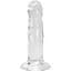 Прозорий фалоімітатор Alive Gallant Jelly Dildo - мініатюра 1