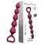 Анальний ланцюжок Love To Love Bing Bang M Plum Star 18.5 см (бордовий) - мініатюра 7