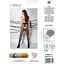 Колготки з відкритим доступом Passion контрастна подвійна резинка Tiopen 015 Black 1/2 (20 den) - мініатюра 6