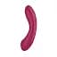 Вакуумний стимулятор клітора з вібрацією Satisfyer Curvy Trinity 1 бордовий - мініатюра 3