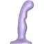 Насадка для страпона Strap-On-Me Dildo Plug P&G Lilas Metallic M - мініатюра 1