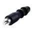 Адаптер Hismith для секс-машин KlicLok to Vac-U-Lock Adapter Black - мініатюра 2