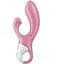 Вібратор-кролик Satisfyer Air Pump Bunny 2 20 см рожевий - мініатюра 1