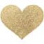 Пестіс-стикини Bijoux Indiscrets Flash Heart Gold наклейки на соски One size - мініатюра 2