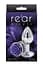 Ns Novelties Rose Buttplug S - Анальная пробка серебристая с фиолетовым NS Novelties 18820Purple 97070 - миниатюра 2