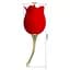 Кліторальний стимулятор Pretty Love Rose Lover Licking Stimulator 14.2 см червоний - мініатюра 4