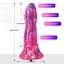 Фаллоимитатор для секс-машин Hismith 10.3″ Silicone Monster Dildo Series, система крепления KlicLok - миниатюра 3