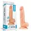 Фаллоимитатор реалистичный LoveToy The Ultra Soft Dude 20 см телесный - миниатюра 2