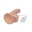 Реалістичний вібратор Lovetoy The Ultra Soft Dude 21.5 см тілесний - мініатюра 4