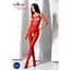 Бодистокинг с доступом к интимным местам Passion BS078 red One size - миниатюра 2