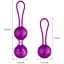 Вагинальные шарики B - Series Fox Kegel Balls Set (фиолетовый) - миниатюра 2