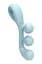 Вібратор для потрійної стимуляції Satisfyer Tri Ball 2 20.5 см блакитний - мініатюра 12