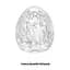 Мастурбатор-яйцо Tenga Keith Haring Egg Dance - миниатюра 3